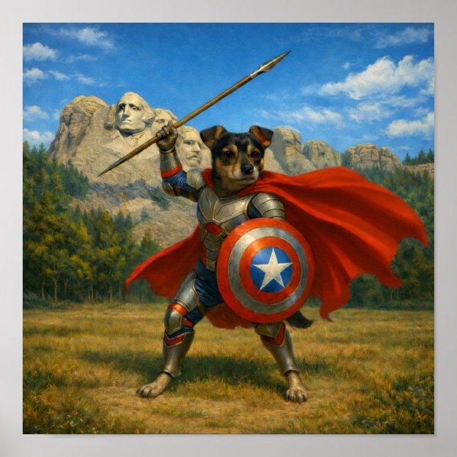 Póster "Captain Louie" (Frente)