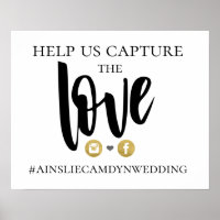 Captura Al Boda De Los Medios Sociales De Amor