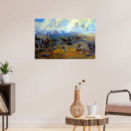 Póster Captura de la Batería de Ricketts Sidney E. King 1