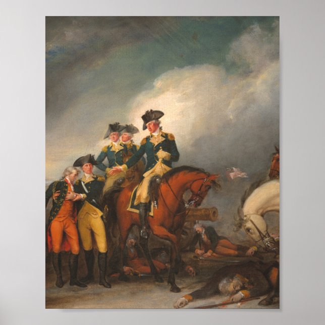 Póster Captura De Los Hessianos En Trenton - John Trumbul (Frente)