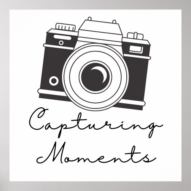 Póster Captura de momentos (Frente)