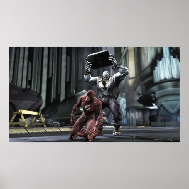 Póster Captura de pantalla: Flash vs Grundy (Frente)