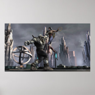 Póster Captura de pantalla: Grundy contra Mujer Maravilla