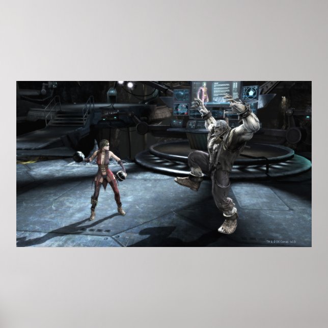 Póster Captura de pantalla: Harley vs Grundy (Frente)