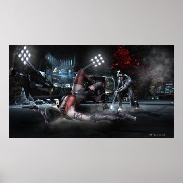 Póster Captura de pantalla: Harley vs Nightwing 2 (Frente)