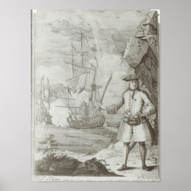 Póster Captura del Capitán Avery (Frente)