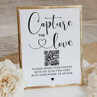 Captura el Amor Moderno Script QR Foto