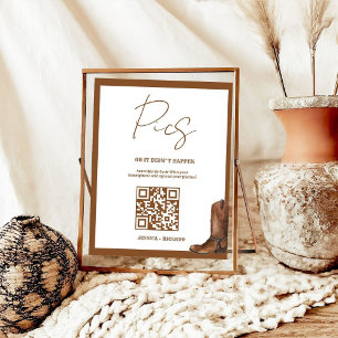 Póster Captura la tarjeta fotográfica de la tarjeta de có