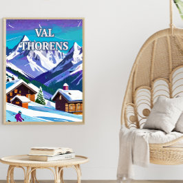 Póster Capturez la Magie de Val Thorens