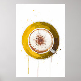 Póster Capuchino