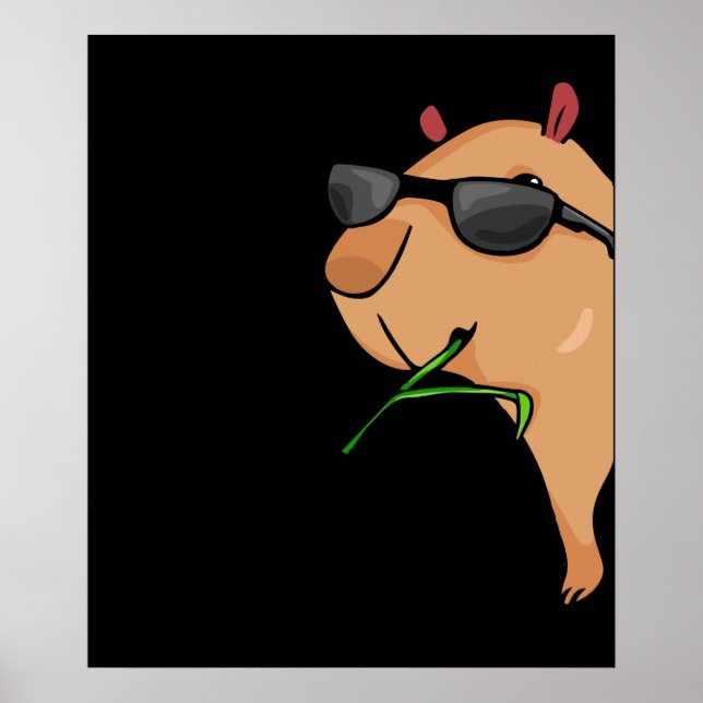 Póster Capybara Lover Mujeres Capibara Gigante Hombres Ca (Frente)