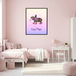 Póster Capyfairy