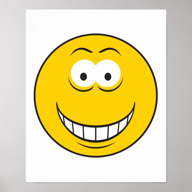 Póster Cara Amarilla (Frente)