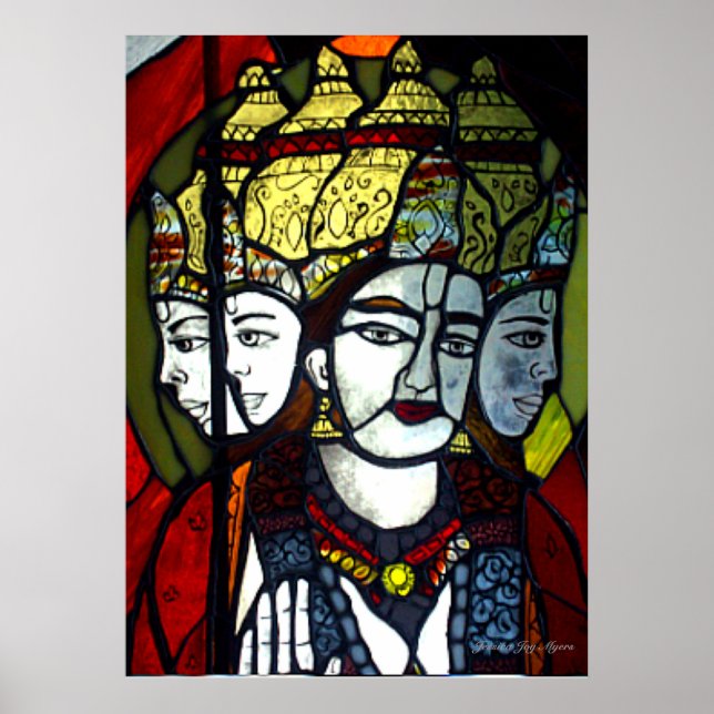 Póster Cara de Brahma (Frente)