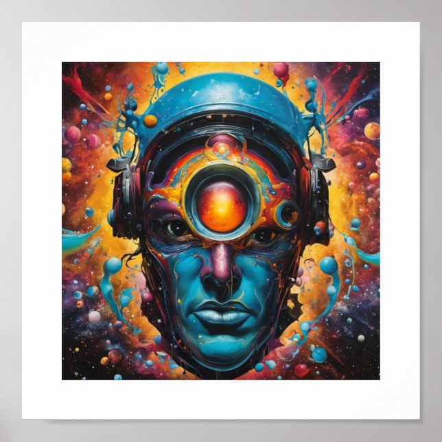 Póster Cara de Dios Poster (Frente)