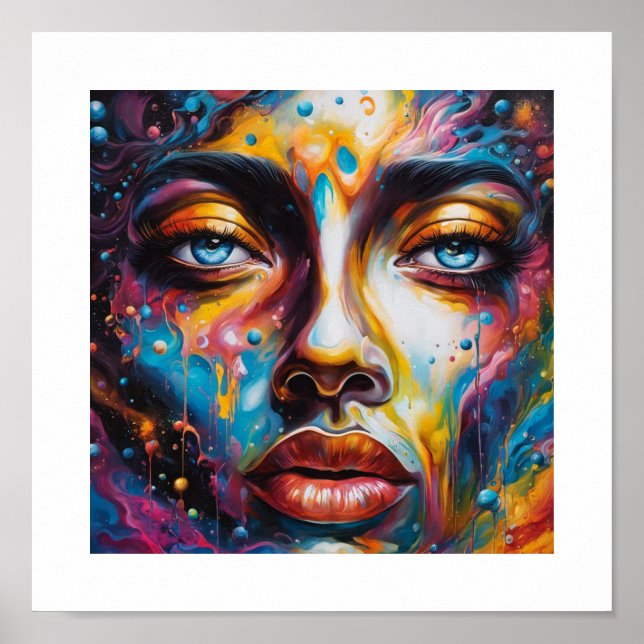 Póster Cara de Dios Poster (Frente)