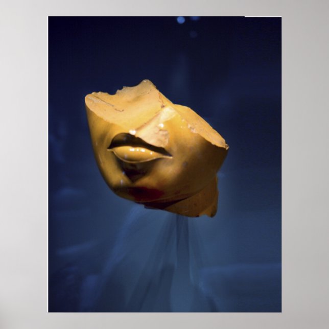 Póster Cara de fractura de una reina (Frente)