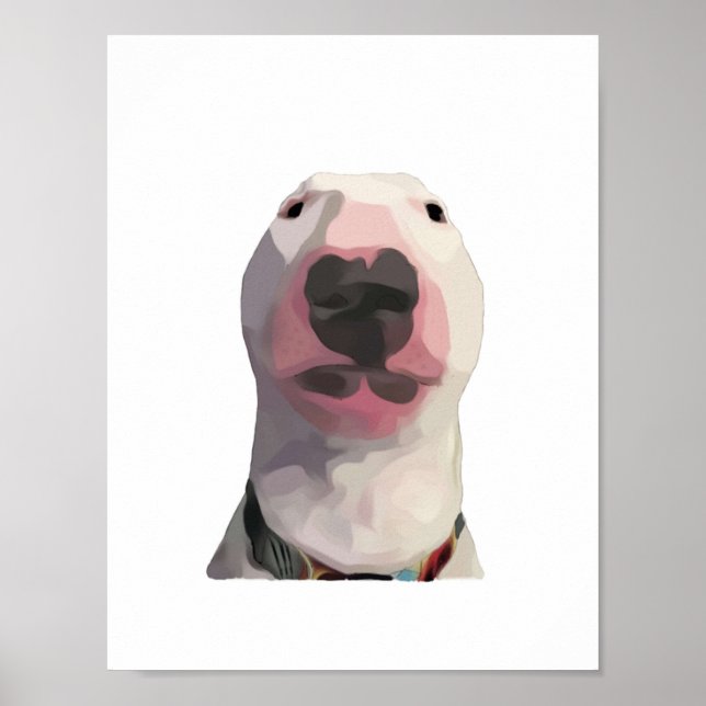 Póster Cara de meme Personalizado de PUpper Nelson (Frente)