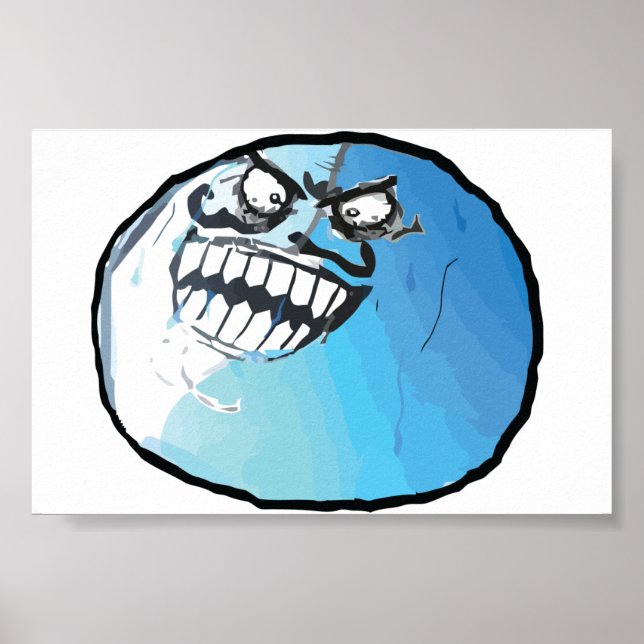 Póster cara de mentira (Frente)