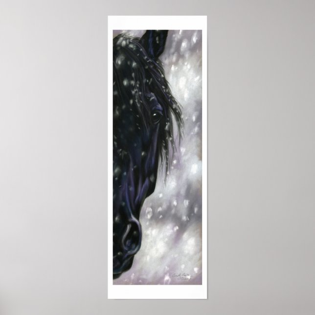 Póster Cara de nieve - Imprimir (Frente)