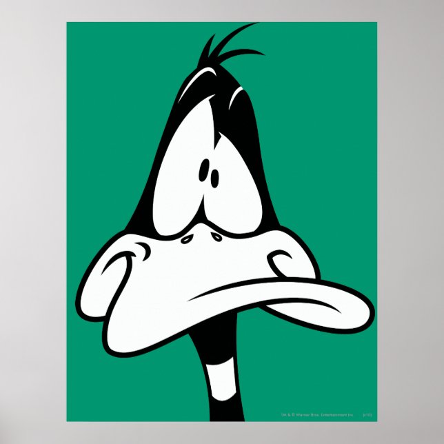 Póster Cara de pato de DAFFY™ confusa (Frente)
