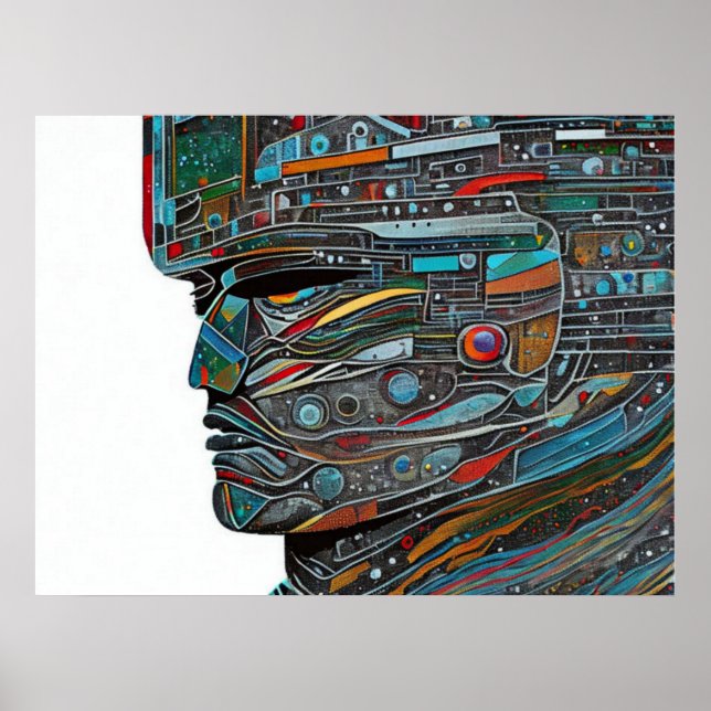 Póster Cara de piedra (Frente)