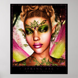 Póster Cara de primavera