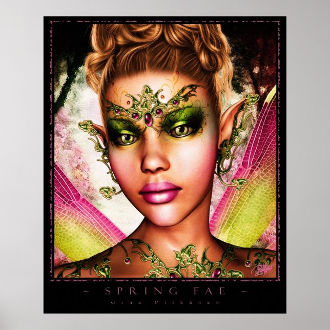Póster Cara de primavera (Frente)
