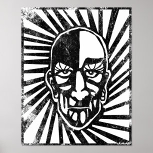Póster Cara de prisión