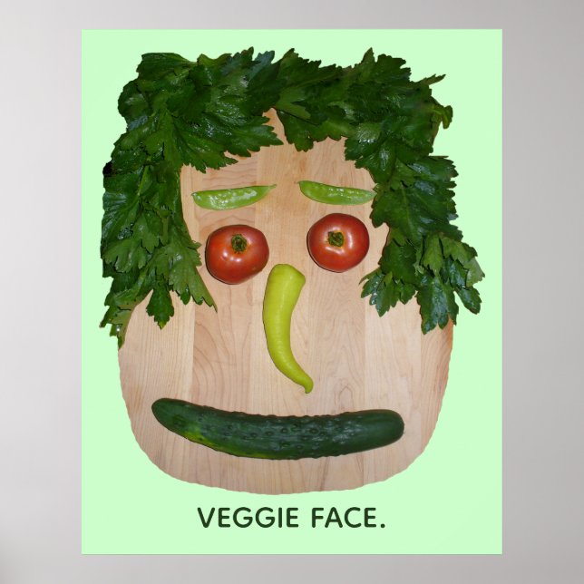 Póster Cara de Verdura (Frente)