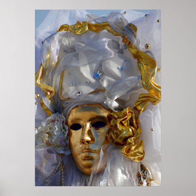 Póster Cara dorada (Frente)