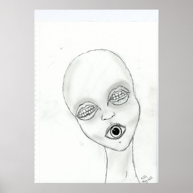 Póster Cara dulce (Frente)