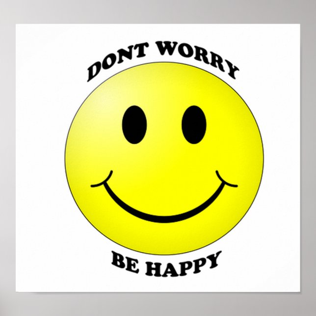 Póster Cara feliz (Frente)