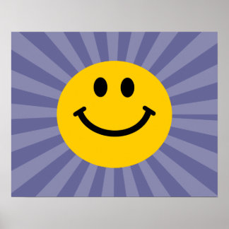 Póster Cara feliz