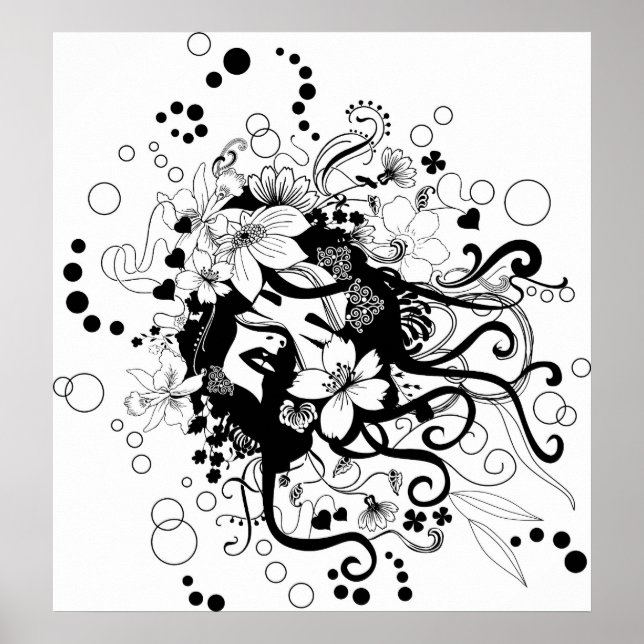 Póster Cara florida (Frente)