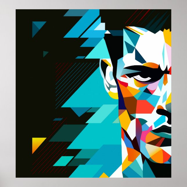 Póster Cara humana (Frente)