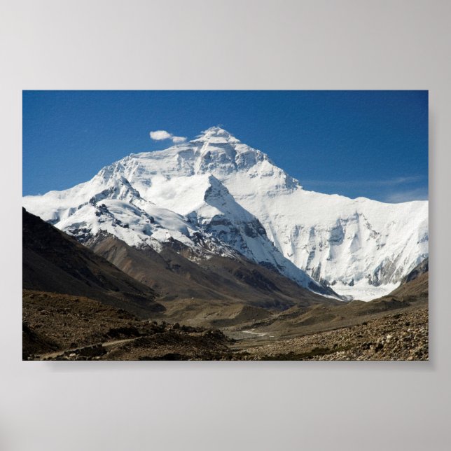 Póster Cara norte del Monte Everest (Frente)