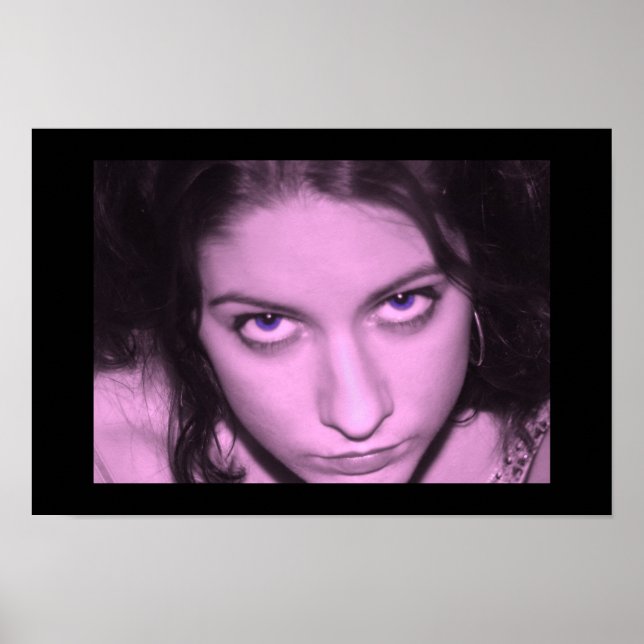 Póster cara rosa (Frente)