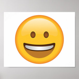 Póster Cara sonriente - Emoji