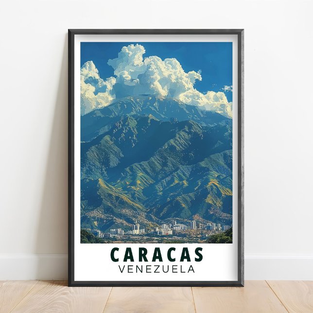 Póster Caracas Art - Avila Mountain Poster- Avila Venezue (Subido por el creador)