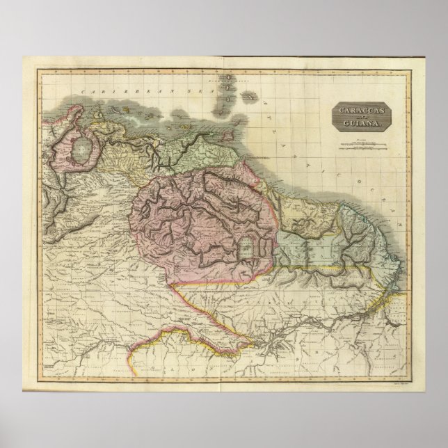 Póster Caracas, Guyana (Frente)