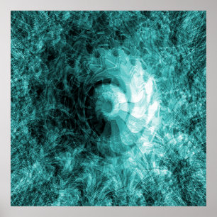 Póster Caracol marino caribeño.........