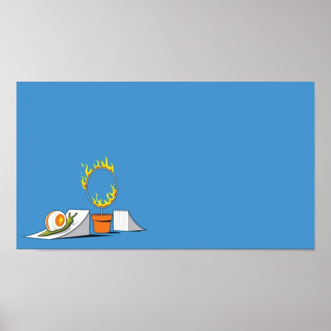 Póster Caracol oscuro (Frente)