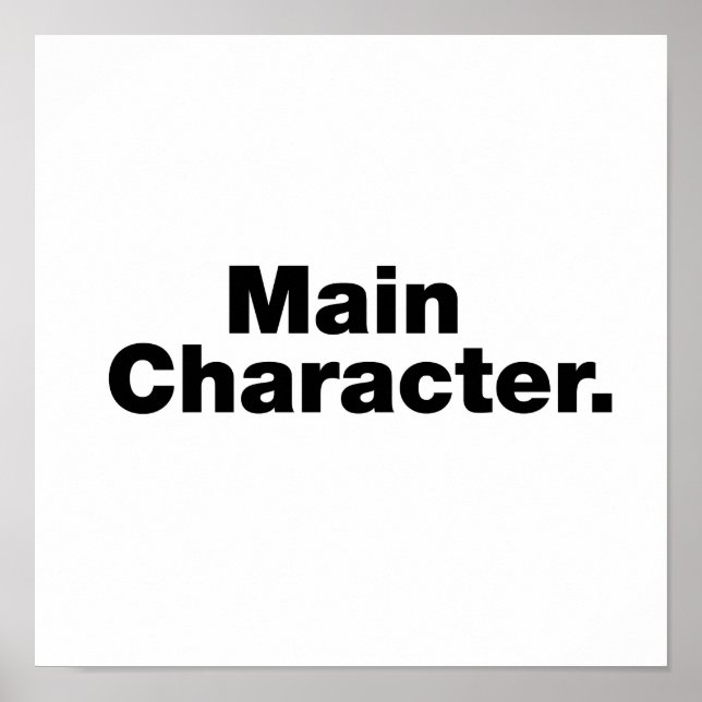 Póster Carácter principal (Frente)
