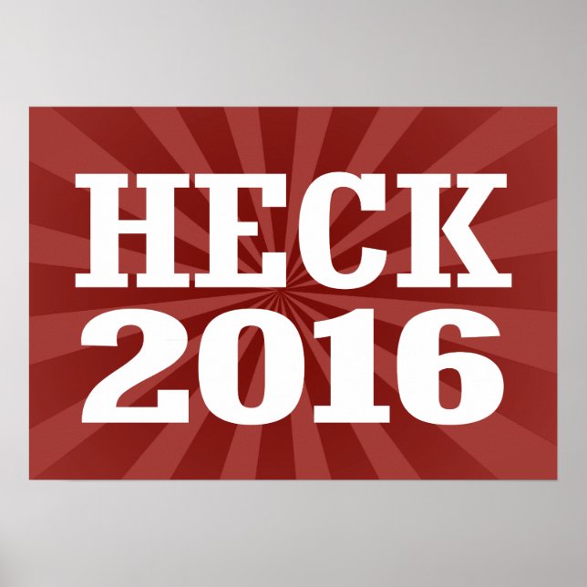 Póster Caramba - Joe Heck 2016 (Frente)