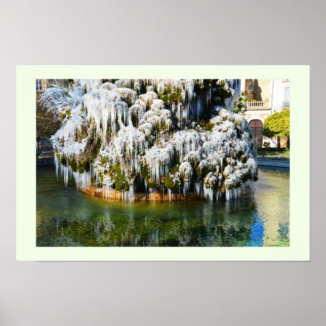Póster Carámbanos en Montpellier (Frente)