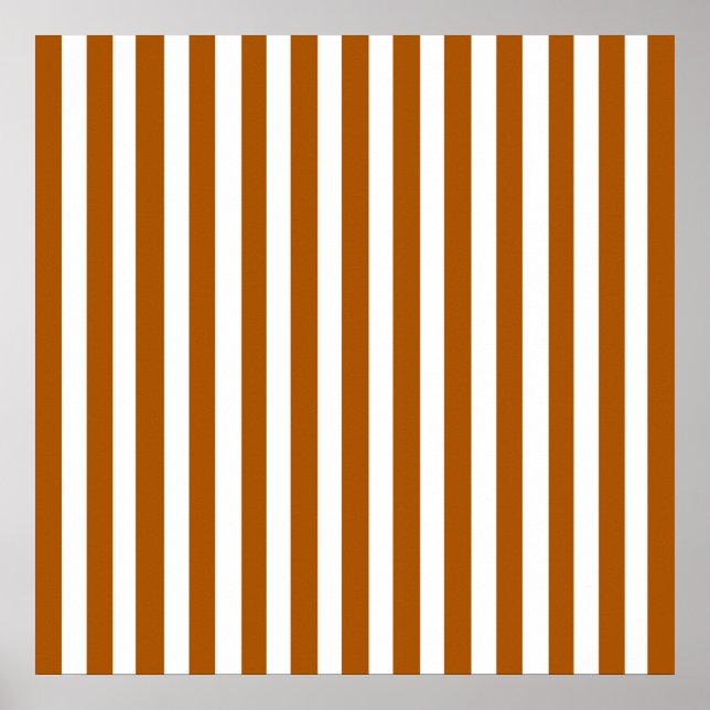 Póster Caramel Modern Stripes (Frente)
