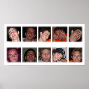 Póster Caras