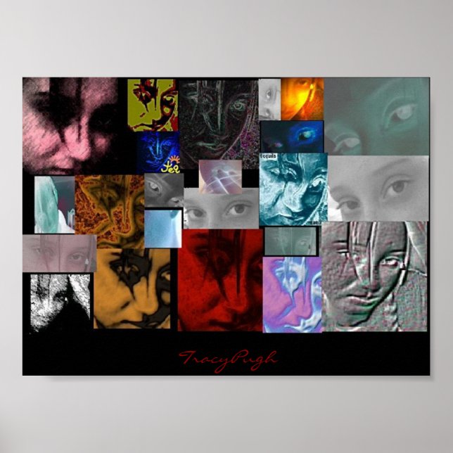 Póster Caras (Frente)