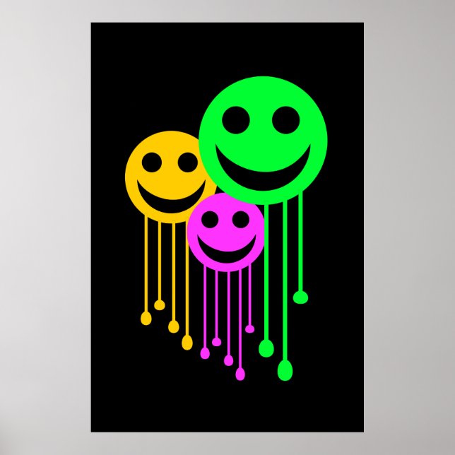 Póster Caras sonrientes (Frente)